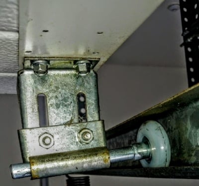 Garage Door Roller that Needs Fixing