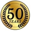 45 Years Logo Overhead Door Company Central Jersey