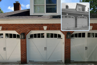 Before and After - Garage Door Installation NJ 3-1