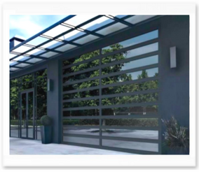 Bottom - Commercial Aluminum Glass Garage Doors NJ