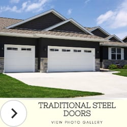 Button - Traditional Steel Garage Doors