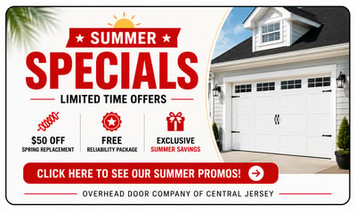 CTA Garage Door Promos summer 2026