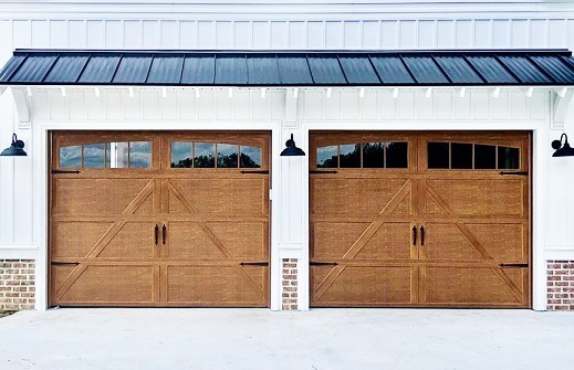Decorative Hardware Makes Your Garage Door Pop Garage Door Pop, Garage Door Hardware Placement