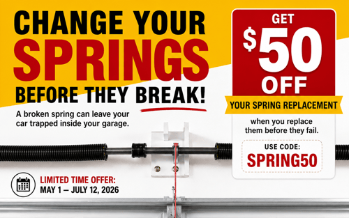 Change your garage door springs and get $50 off 2026 - copia