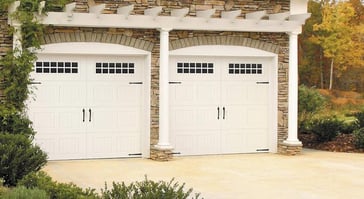 Classic Style Garage Door with hardware and windows NJ 1