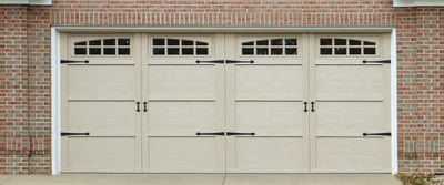 Courtyard Collection® - Double Car Wide Garage Door - Carriage House Doors