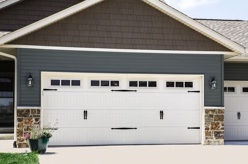 Stunning Garage Door Replacement For Double Car Doors image
