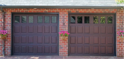 Fiberglass & Vinyl Garage Doors with Raised Panels in New Jersey