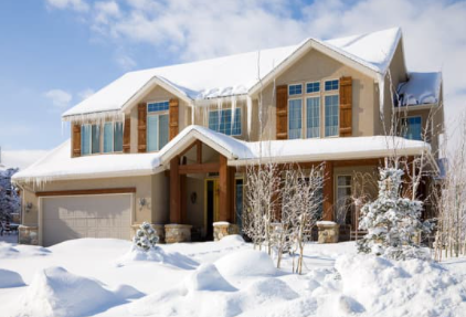 Frozen Garage Door