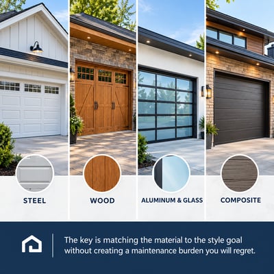 Garage Door Materials Guide