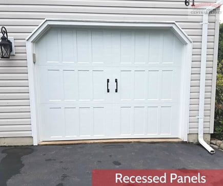 Hillsborough NJ Garage Door Installation with Recessed Panels