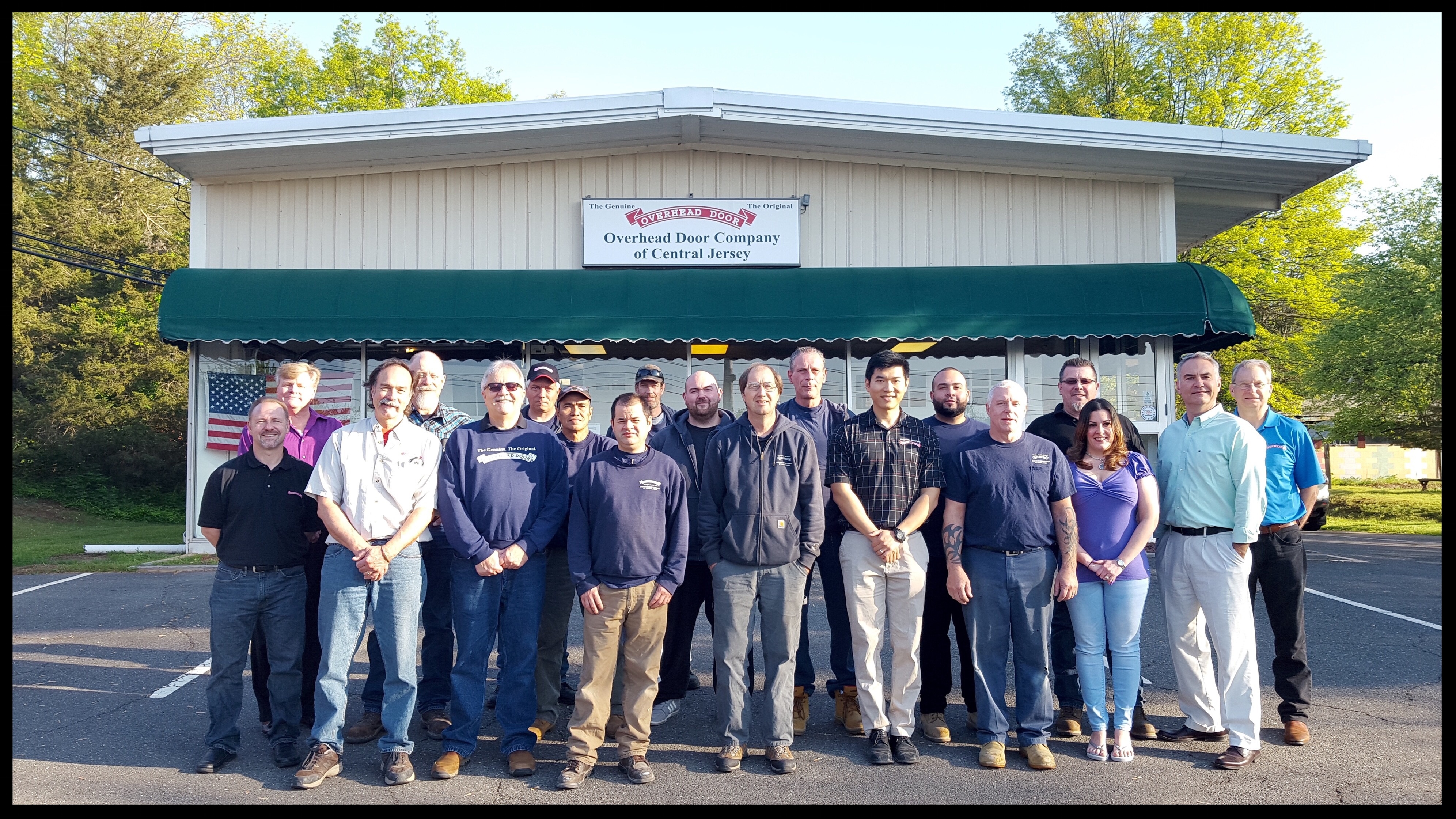 Garage Door Broken Spring Repair Experts at Overhead Door Company of Central Jersey Branchburg NJ