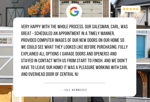 Google Online Review - Overhead Door Co of Central Jersey 5