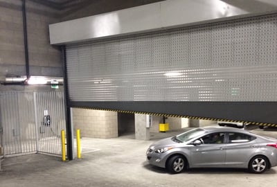High Performance, High Speed Parking Garage Door by Cookson