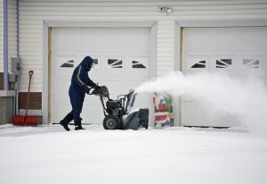Frozen Garage Door