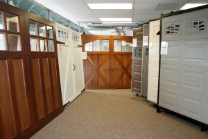 Showroom of Overhead Door Company of Central Jersey