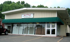 Showroom of Overhead Door Company of Central Jersey