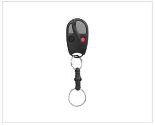 Linear Garage Door Accessory - 1 and 4 Channel Block Coded Key Ring Transmitter