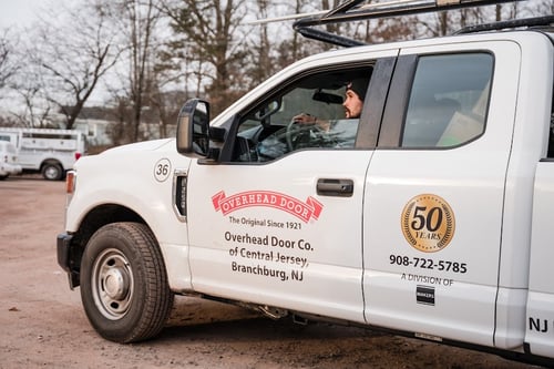 Overhead Door Company of Central Jersey Truck-1