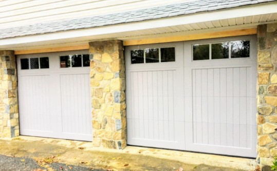 Paint-Grade Wood Garage Door in NJ