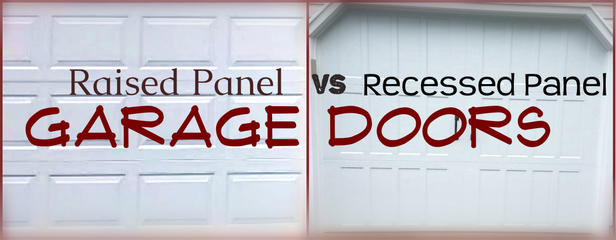 Raised Panel Vs Recessed Panel Garage Doors