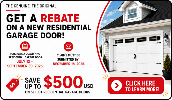 Rebate New Garage Doors 2026 1