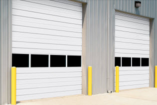 Sectional Steel Door 432 Model