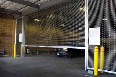 Security Grille - Parking Door by Cookson