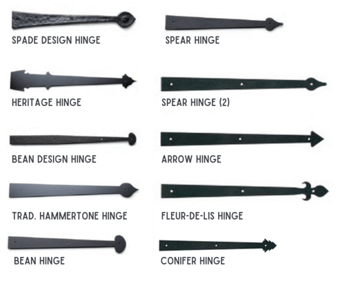 Spade Design Hinge Spear Hinge