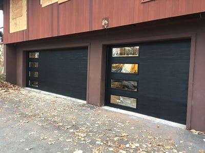 Thermacore Doors | Flush Garage Door Long Window Lites New Jersey Insulated