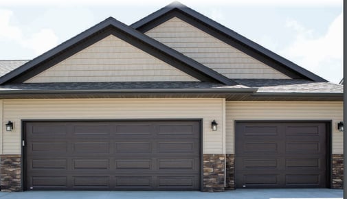 Traditional Steel Garage Door 2-1