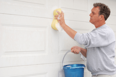 Washing Cleaning Garage Door - How to Inspect and Tune Up Your Garage Door