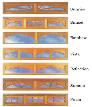 Wood Window Selection for Garage Doors in NJ