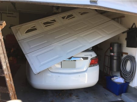 Garage Door Stuck