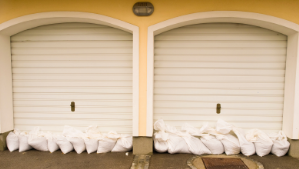 Garage Door with No Weather Seals