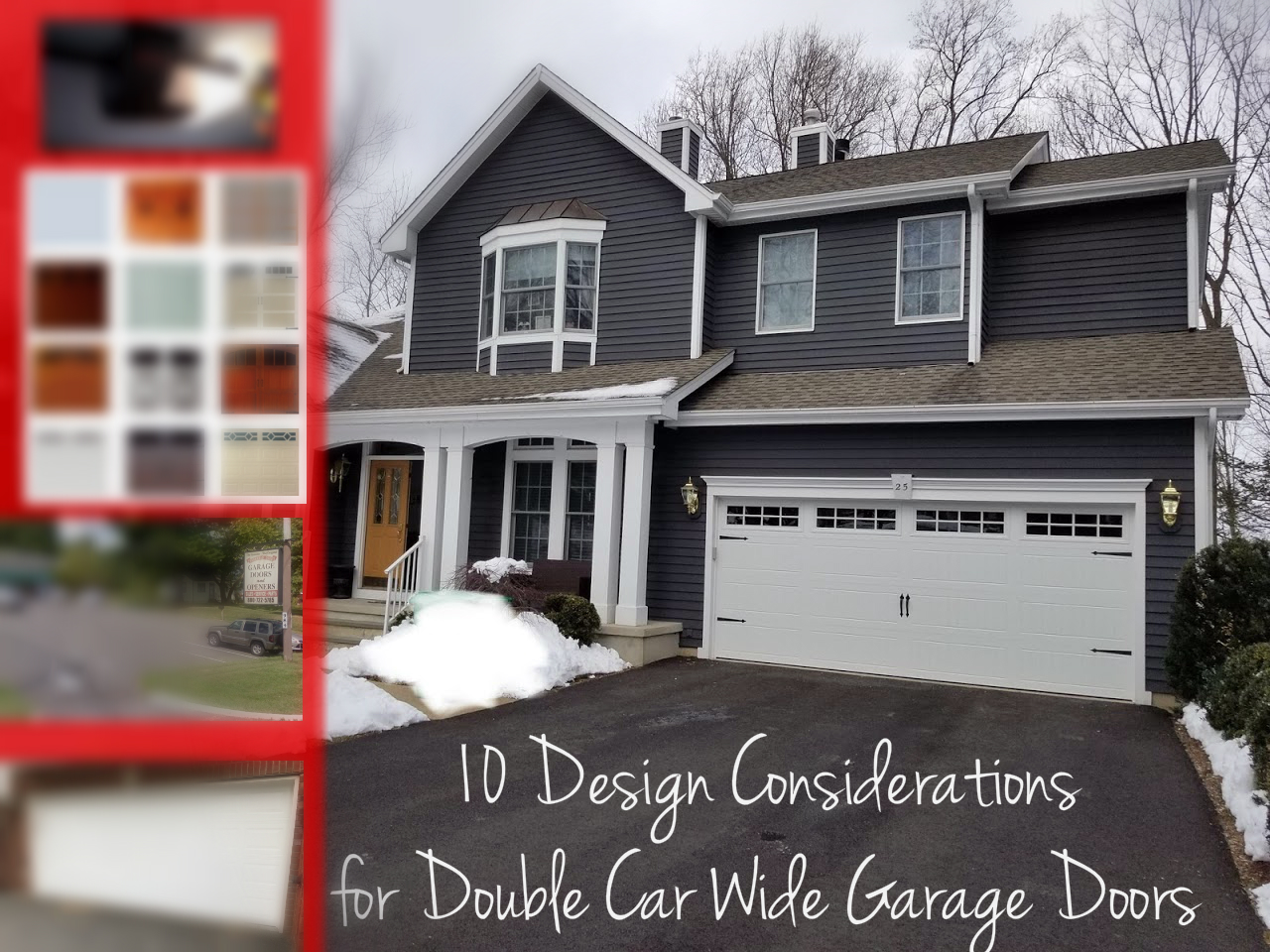 10 Design Considerations for Double Car Wide Garage Doors