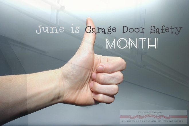 June is Garage Door Safety Month