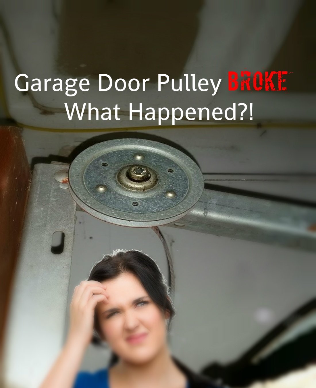 My Garage Door Pulley Broke! What Happened?!