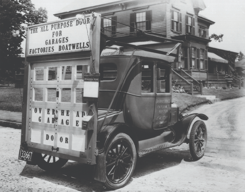 The Invention of the Overhead Door & the Electric Garage Opener