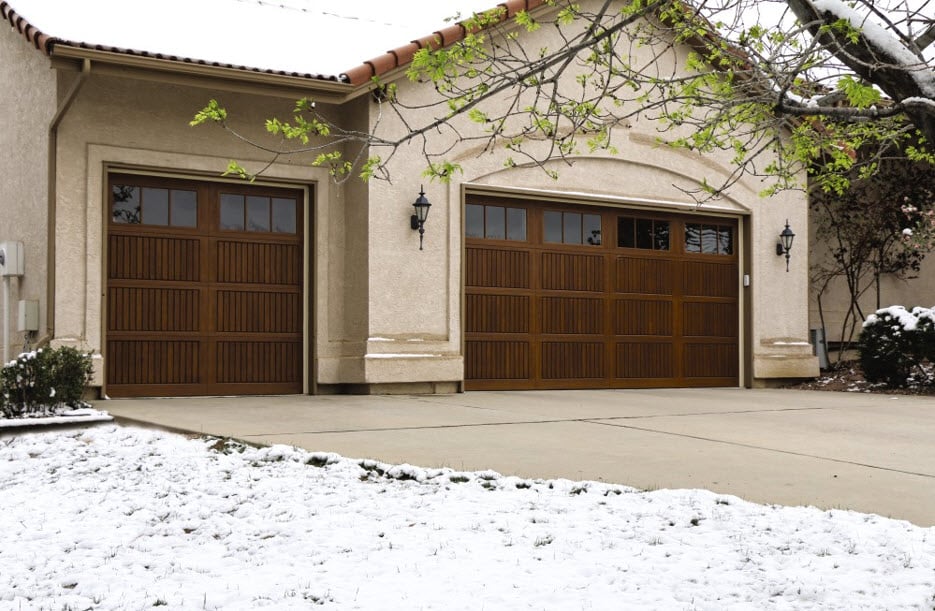 Fiberglass Residential Garage Doors, Wood Vs Fiberglass Garage Doors