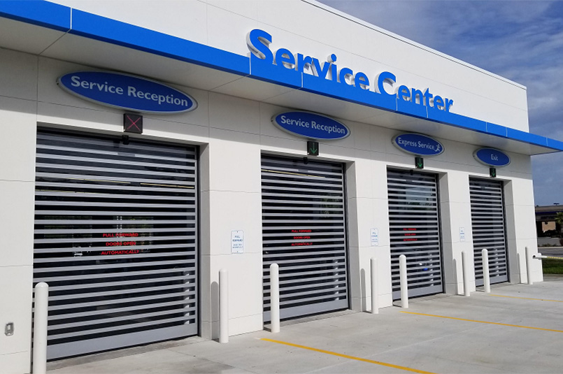 Commercial Doors for Auto Dealerships